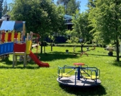 Детская площадка на базе отдыха Резиденция Комела