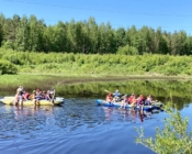 Сплав на лодках и байдарках по реке Комела - База отдыха Вологда